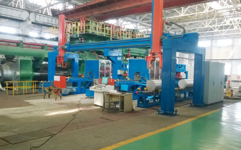 Robotic frictionless induction heating furnace